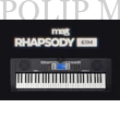 Kép 3/6 - max Rhapsody61M Electronic Keyboard, Szintetizátor, 61 érintésérzékeny billentyű