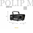 Kép 6/11 - BeamZ S700 füstgép (700W) + 250ml folyadék