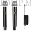 Kép 1/10 - Vonyx WM552 Vezeték nélküli mikrofon plug-and-play UHF