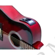 Kép 2/4 - GMC-29HCE elektro-akusztikus gitár cutaway, redburst