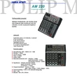 Kép 4/4 - Phonic AM220 keverő