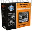 Kép 4/5 - Voice-Kraft VK-PM808 2x200W/4Ohm Bluetooth, MP3, 8 csatornás Powermixer