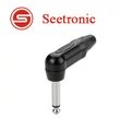 Kép 1/3 - Seetronic SP2RX-B Mono 6,3 pipa jack dugó (fekete)