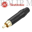 Kép 1/3 - Seetronic ST380 RCA lengő dugó aranyozott