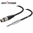 Kép 1/3 - Roxtone SMXJ210L3 6,3 Jack – XLR(m) kábel, 3m