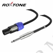 Kép 1/3 - Roxtone SSSJ210L5 6,3 Jack – Speakon kábel, 5m