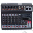 Kép 1/8 - Thunder MI-804 Effektes 8 csatornás zenekari keverő