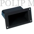Kép 1/2 - Adam Hall 3401 műanyag, fekete, 134x69x70 mm hangfal fül