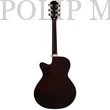 Kép 4/4 - Pasadena SG026C-38 Vintage Sunburst mini jumbo Akusztikus gitár