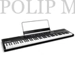 Kép 1/6 - Alesis 88 billentyű félig súlyozott 10 hang, 20W hangszóró USB-MIDI Digitális zongora