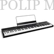 Kép 2/6 - Alesis 88 billentyű félig súlyozott 10 hang, 20W hangszóró USB-MIDI Digitális zongora