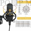 Kép 3/4 - Maono AU-PM320S Studió XLR kondenzátor mikrofon