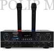 Kép 1/2 - Voice Kraft AV818 USB/SD/BT 5CH 2x100W HIFI045 Karaoke erősítő 2db mikrofonnal