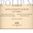 Kép 1/3 - Bach, Johann Sebastian: Húsz könnyű darab gitárra