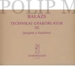 Kép 1/2 - Balázs Technikai gyakorlatok III.