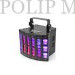 BeamZ Magic1 (9x3W) RGBAWP 24 optikás + UV + Stroboszkóp DMX derby fényeffekt
