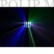 BeamZ Magic1 (9x3W) RGBAWP 24 optikás + UV + Stroboszkóp DMX derby fényeffekt