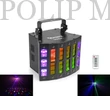 Kép 1/8 - BeamZ Magic1 (9x3W) RGBAWP 24 optikás + UV + Stroboszkóp DMX derby fényeffekt