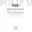 Kép 1/3 - Beethoven, Ludwig van Két románc zongorakivonat