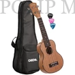 Kép 1/7 - Cascha HH 2026 Premium Mahogany Soprano Ukulele Sett