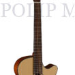 Cort CEC-3-NS slim SFX body velencei cutaway 4/4  elektro-klasszikus gitár
