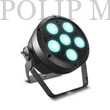 Kép 1/5 - Cameo ROOT® PAR 6 spotlámpa, 6 x 12 W, RGBW LED, fekete