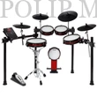 Kép 1/7 - Alesis Crimson II Kit SE Kilenc részes prémium elektronikus dobszett hálóbőrös 