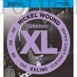 Kép 1/3 - D'Addario EXL190 4 Super Extra 040-100 elektromos basszusgitár húr szett