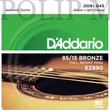 Kép 1/2 - D’Addario EZ 890 Super Light 009-045 akusztikus húr szett