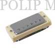 Kép 1/2 - DIMAVERY humbucker ezüst sapkával, kerettel