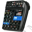 Kép 3/5 - DNA MIX 4U 4 csatornás USB, MP3, Bluetooth analóg Keverő