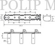 Kép 2/2 - Dr.Parts CMH 0350 GD Arany klasszikus hangolókulcs pár