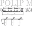 Kép 2/2 - Dr.Parts CMH 0351 GD klasszikus gitár hangolókulcs pár