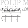 Kép 2/2 - Dr.Parts CMH 0451 GD Arany klasszikus hangolókulcs pár