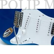 Kép 3/5 - GMC EGS111 Stratocaster Metál kék elektromos gitár