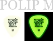 Kép 2/2 - Ernie Ball 9225 Superglow Pick (sötétben világít) pengető Medium