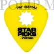 Kép 1/2 - Everly Star Picks pengető 0,73 mm