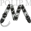 Kép 1/2 - Fender® 2" Monogrammed Strap Black/Light Grey/Dark Grey heveder