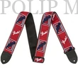 Kép 1/2 - Fender® 2" Monogrammed Strap Red/White/Blue heveder