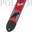 Kép 2/2 - Fender® 2" Monogrammed Strap Red/White/Blue heveder