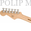 Fender Squier Sonic Stratocaster HSS MN Black elektromos gitár