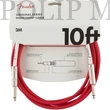 Kép 1/3 - Fender Original Series Instrument Cable 3 m Fiesta Red 3m