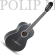 Kép 1/9 - Gewa Basic PS510146 3/4 fekete klasszikus gitár