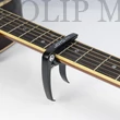 Kép 2/4 - Joyo JCP-03 Fekete Gitár capo elektromos és akusztikus gitárhoz pin kihúzóval