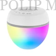 Kép 2/9 - Krüger&Matz KM0537 FUN Bluetooth hangszóró, RGB LED, fehér színű 5W