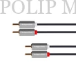 Kép 1/2 - Krüger&Matz KM1210  2RCA - 2RCA kábel 10m