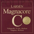 Kép 3/5 - Larsen Magnacore SC334905 A, D, G, C medium Csellóhúr szett