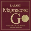 Kép 5/5 - Larsen Magnacore SC334905 A, D, G, C medium Csellóhúr szett