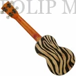 Kép 2/3 - Mahalo MA1ZE Art II Series Szoprán ukulele Zebra