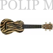 Kép 3/3 - Mahalo MA1ZE Art II Series Szoprán ukulele Zebra